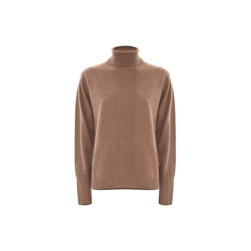 Kocca Pullover Maglia in lana con dettagli a costine - Maglia Anesio XS A25-KOCCAANESIO-30357-XS - Francavilla Moda